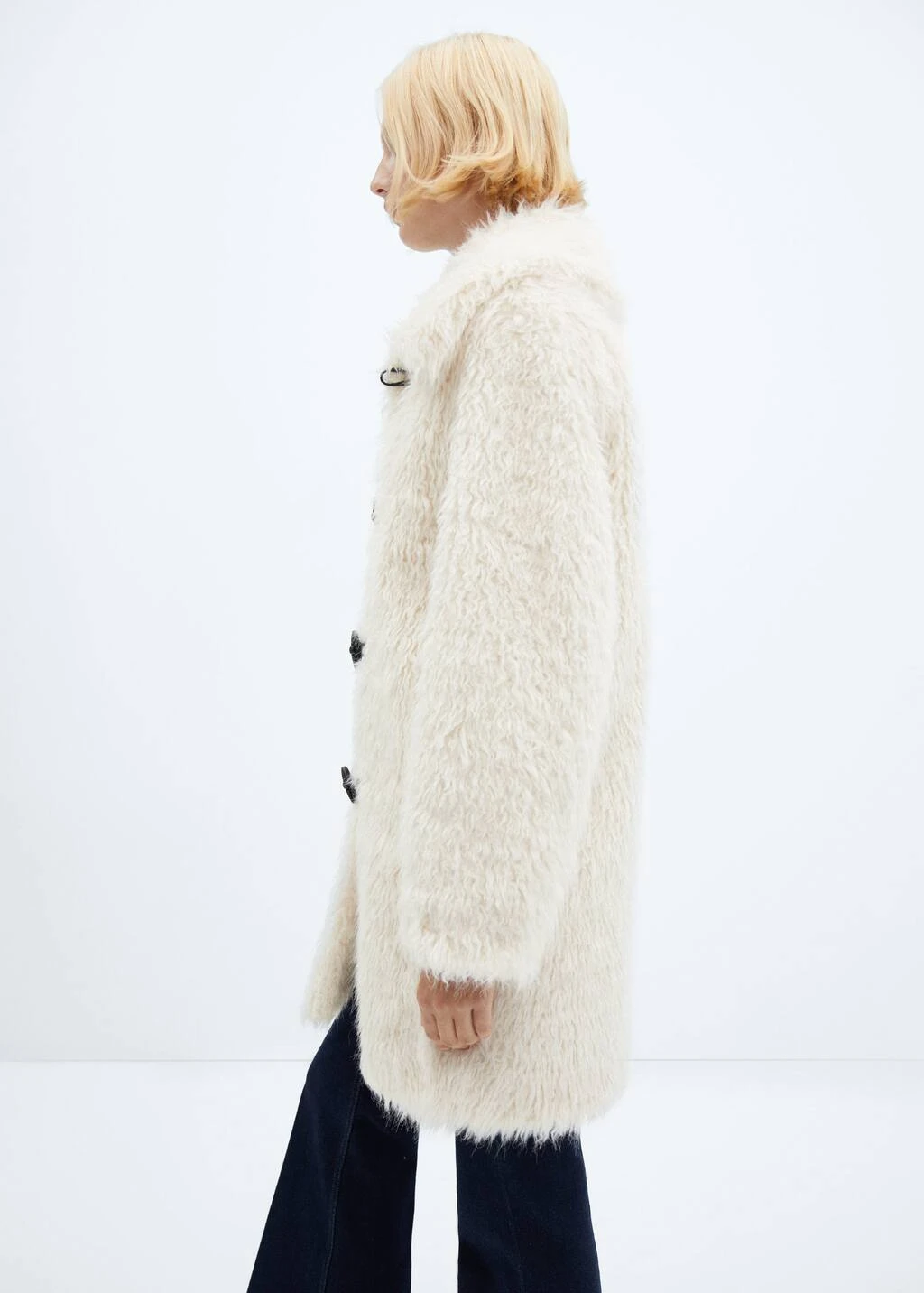 Manteau Midi Fausse Fourrure – Image 6
