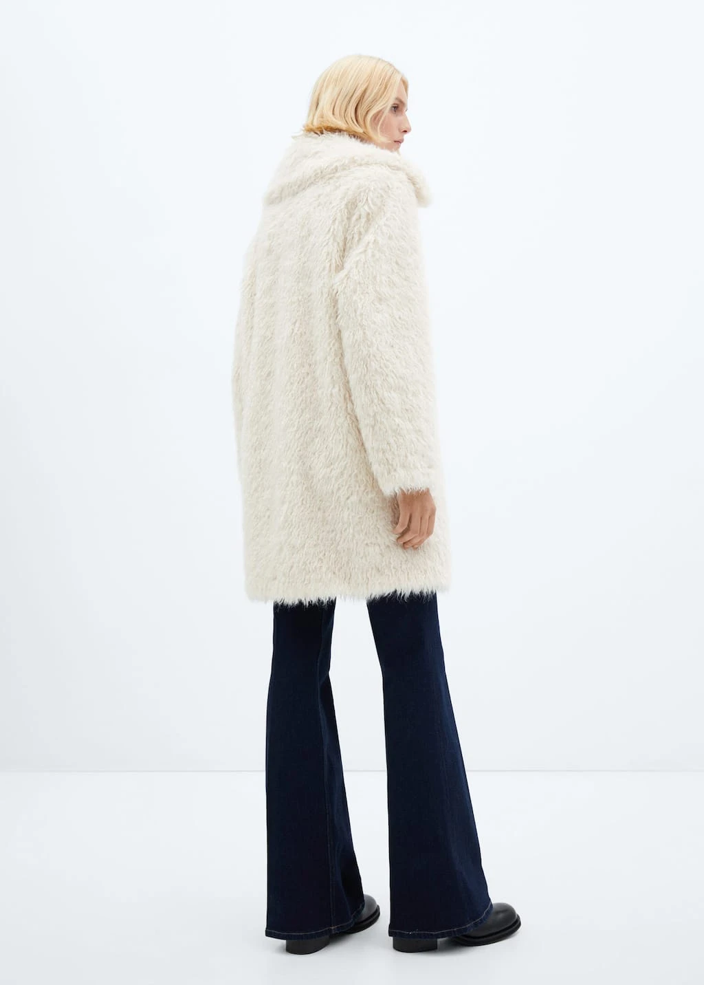 Manteau Midi Fausse Fourrure – Image 3