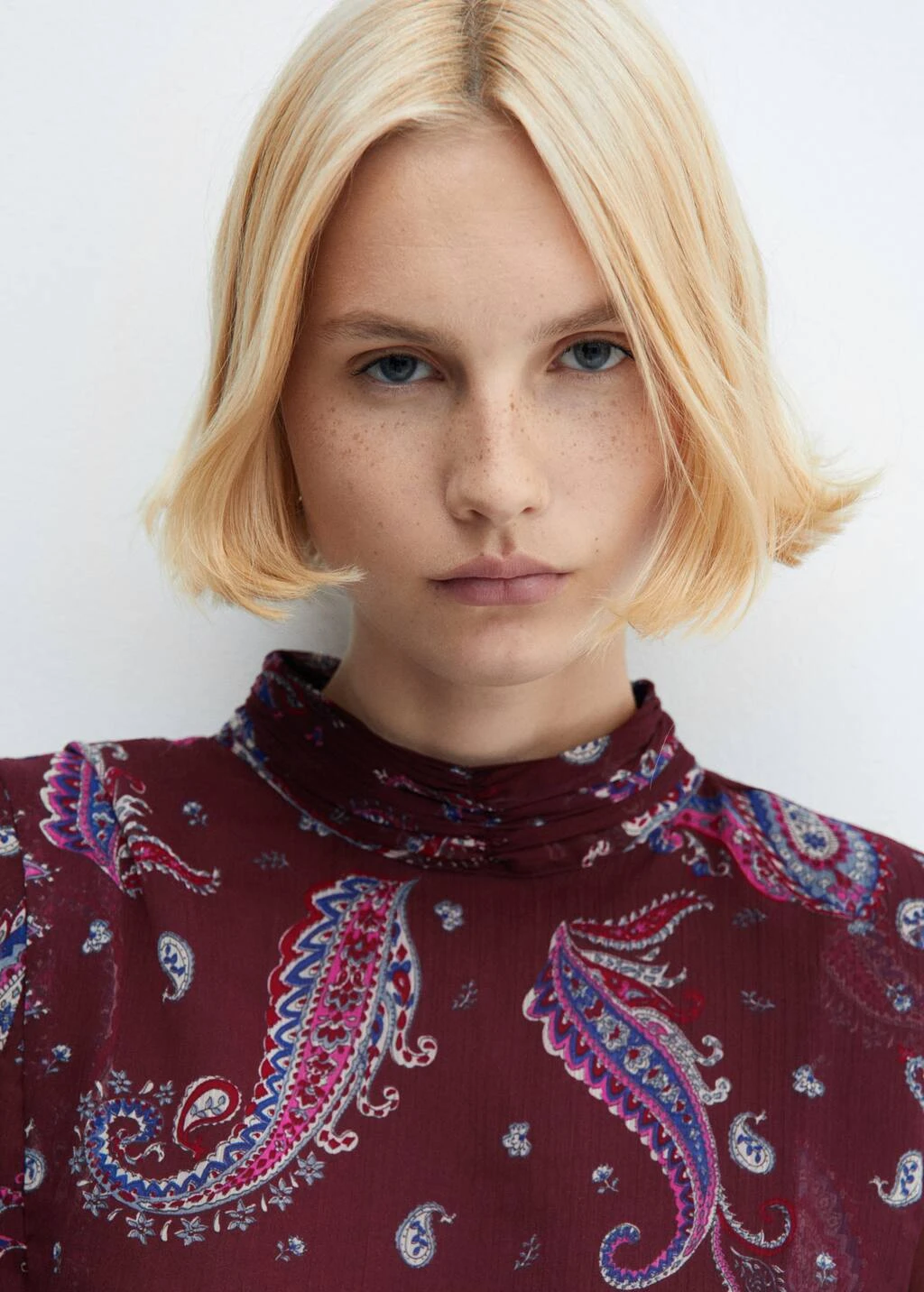 Robe Fluide En Imprimé Cachemire – Image 4