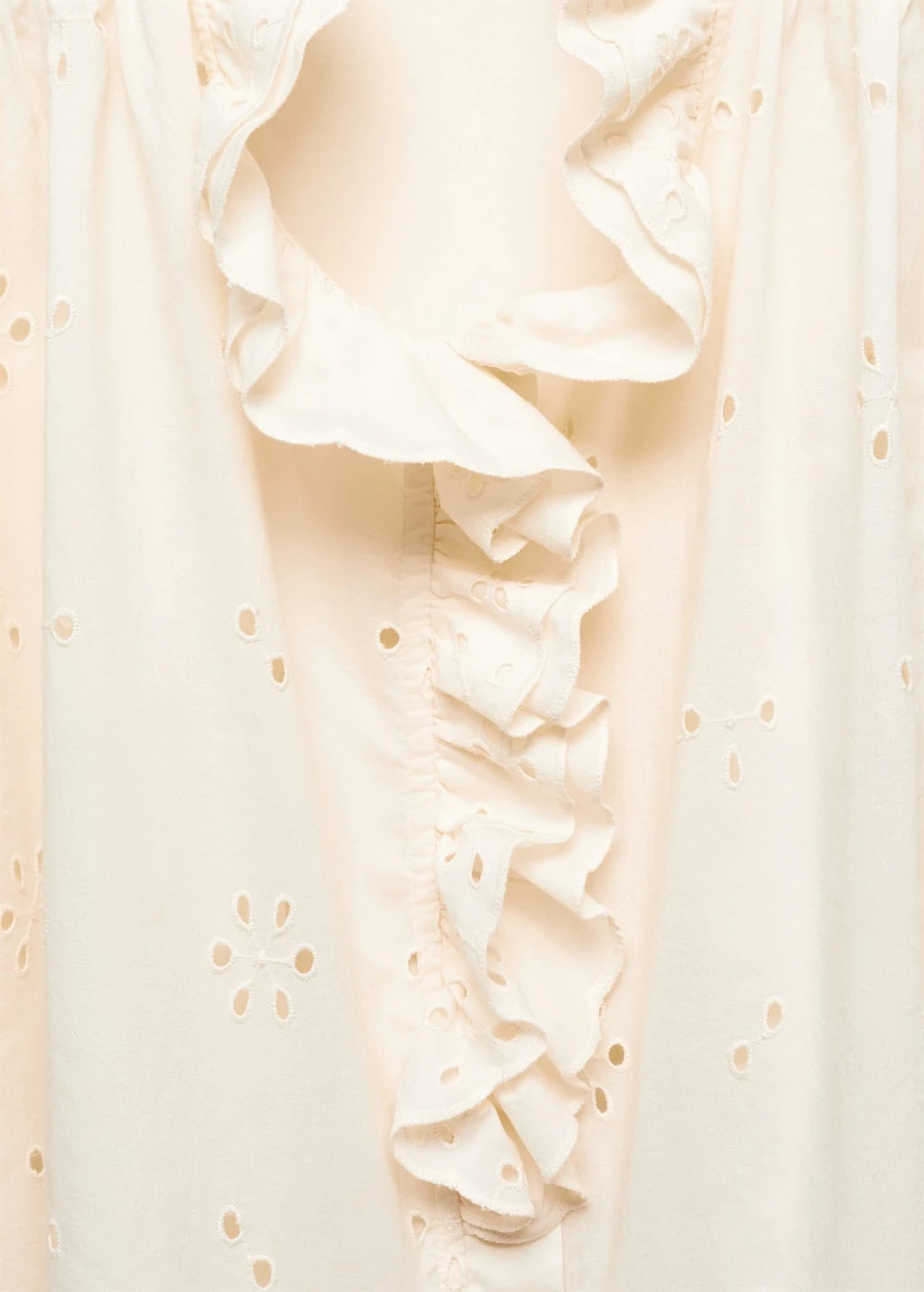 Chemise Ajourée Détail Volants – Image 6