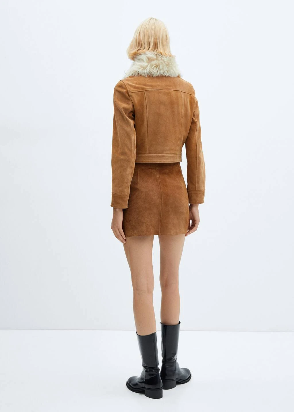 Jupe Cuir Boutons – Image 3