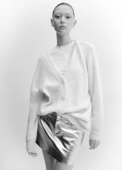 Cardigan Maille Col V