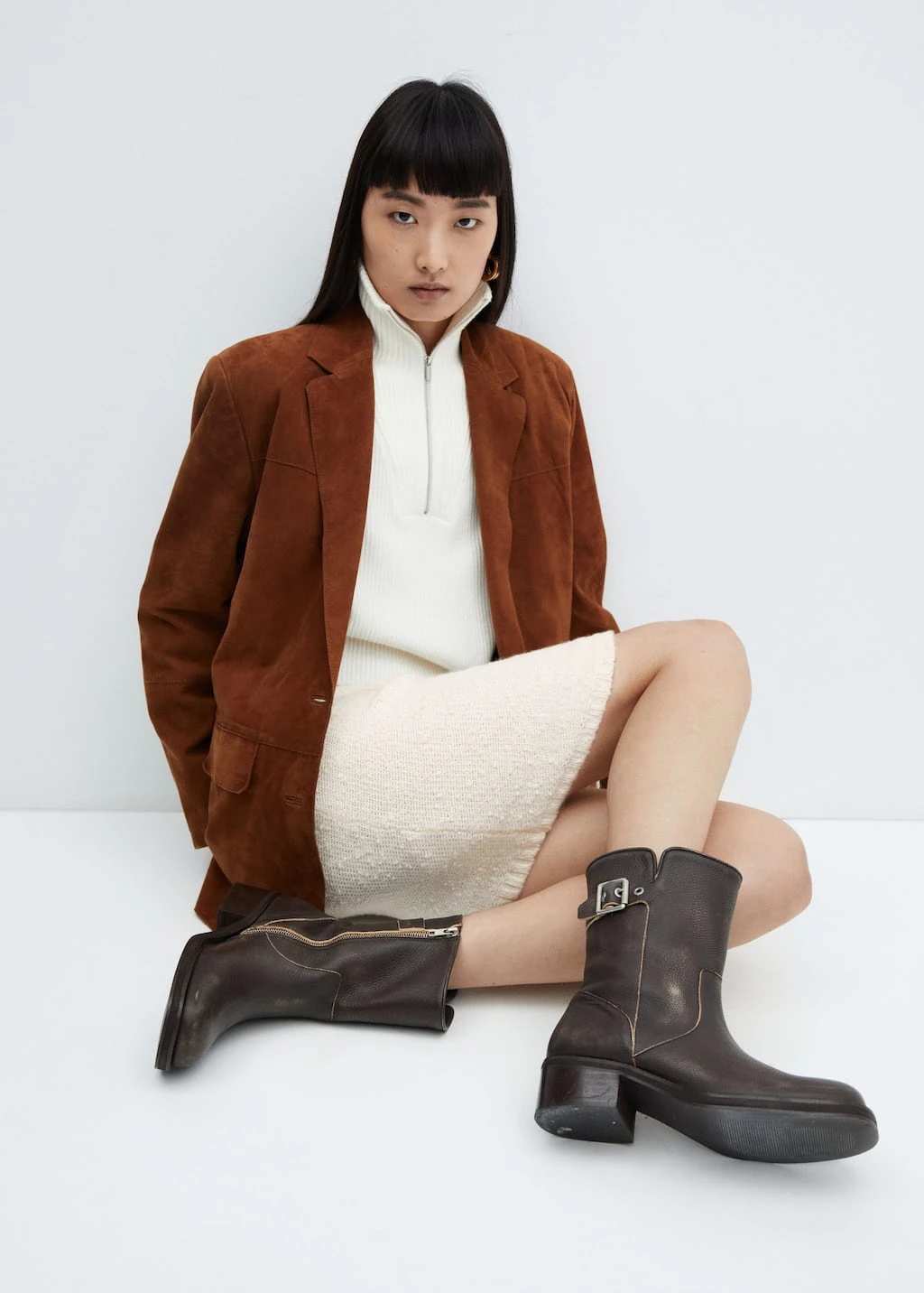 Minijupe Maille Texturée – Image 4