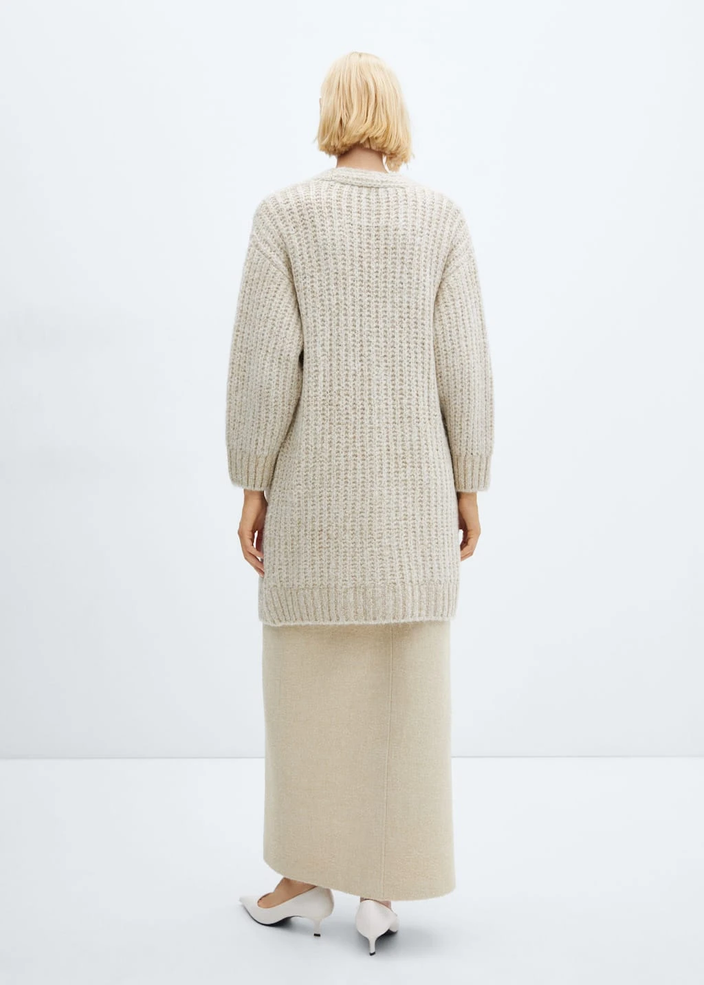 Cardigan En Fils Métallisés – Image 3