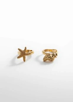 Lot 2 bagues Combinées