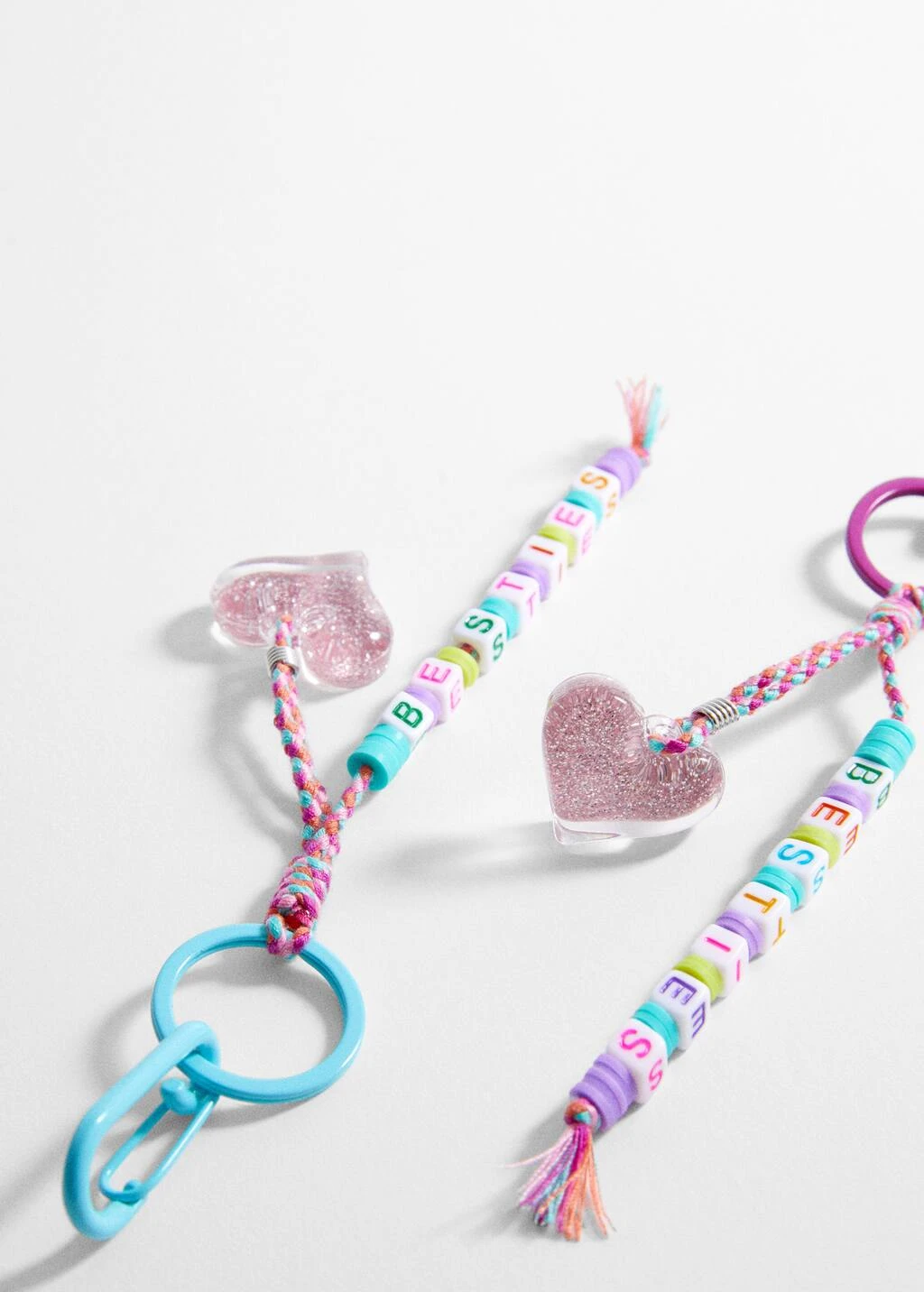 Lot 2 porte-clés Besties