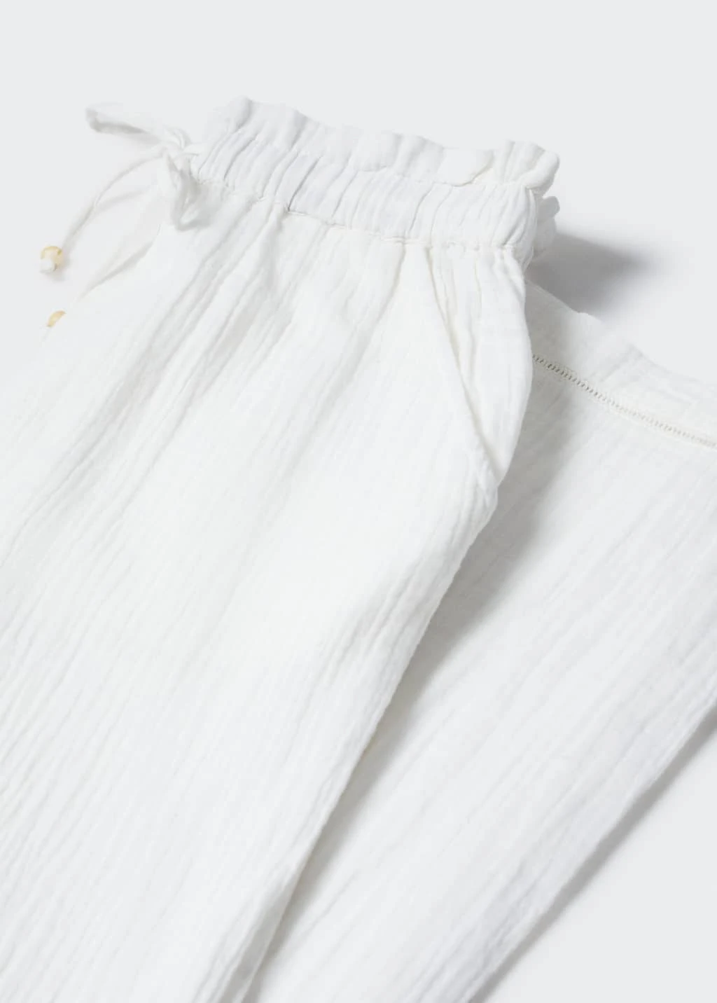 Pantalon Texturé Nœud – Image 6