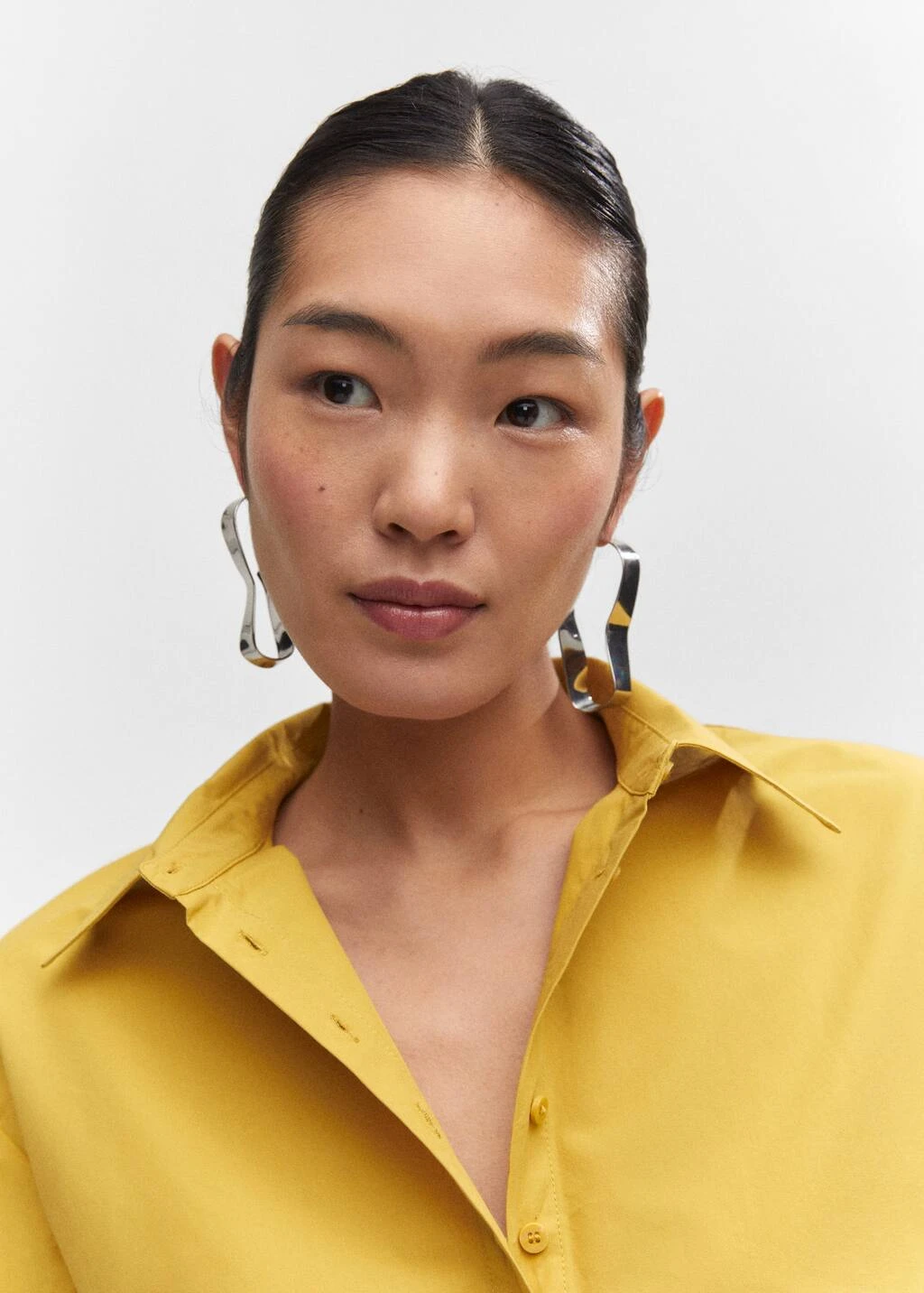 Chemise Crop 100 % Coton – Image 4