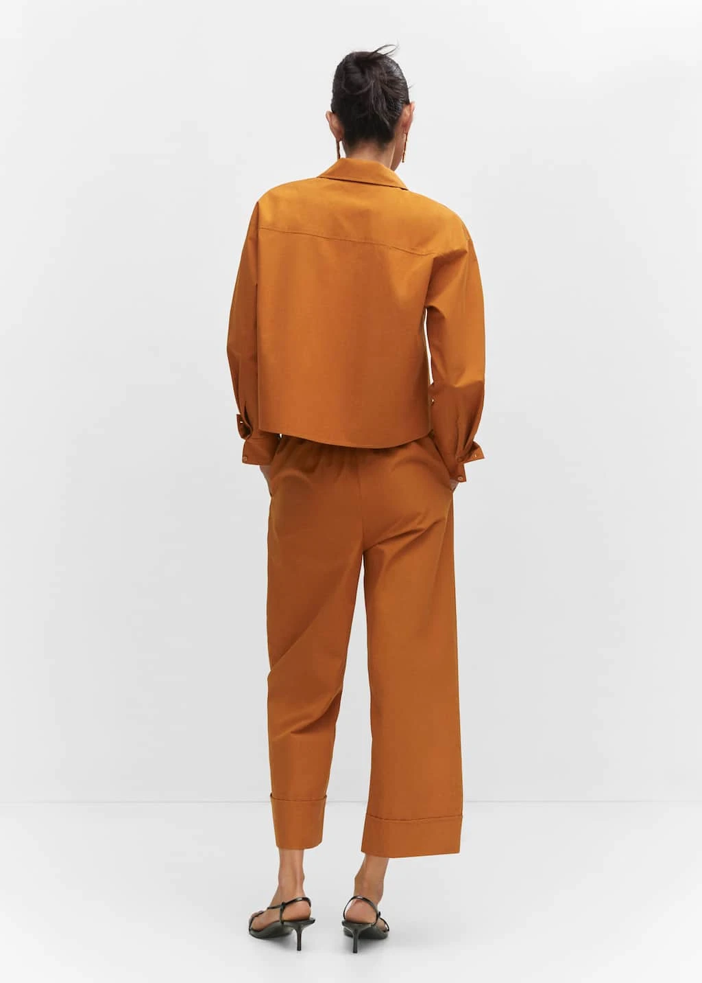 Chemise Crop 100 % Coton – Image 11