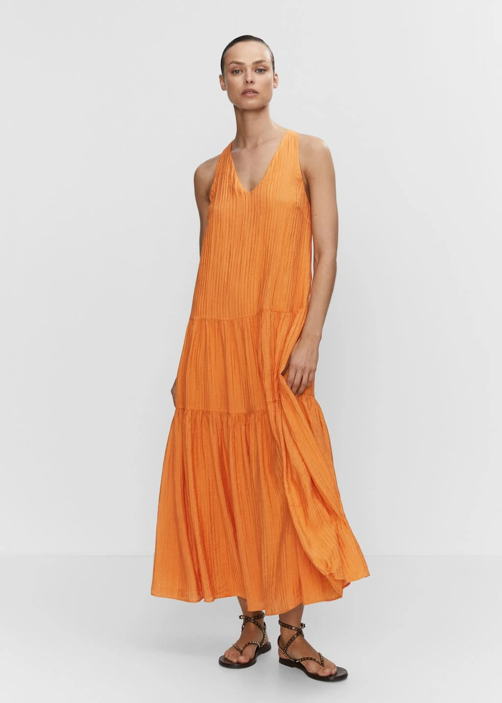 Robe évasée Texturée – Image 2