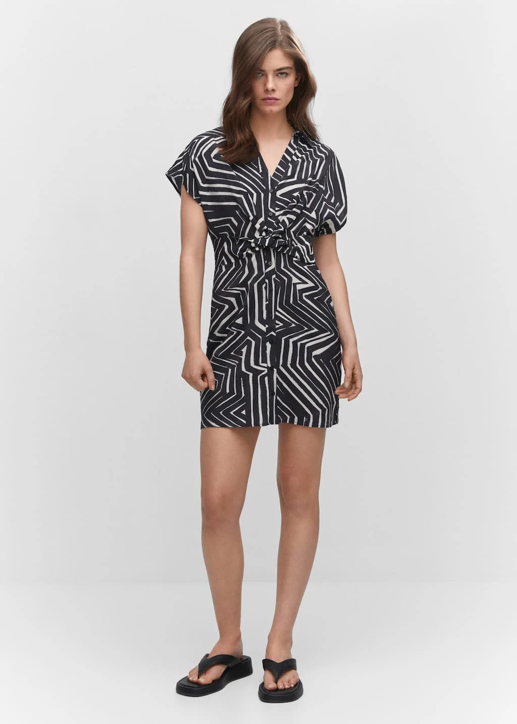 Robe Chemise Tropicale – Image 2