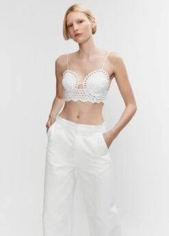 Crop Top Ajouré