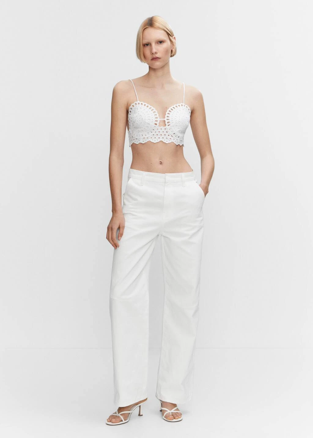 Crop Top Ajouré – Image 2
