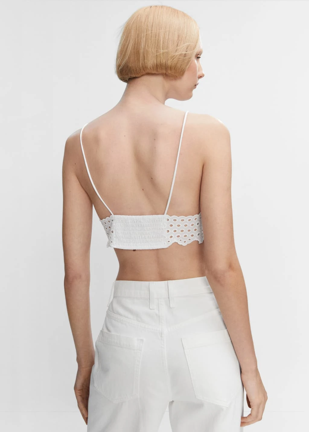 Crop Top Ajouré – Image 3