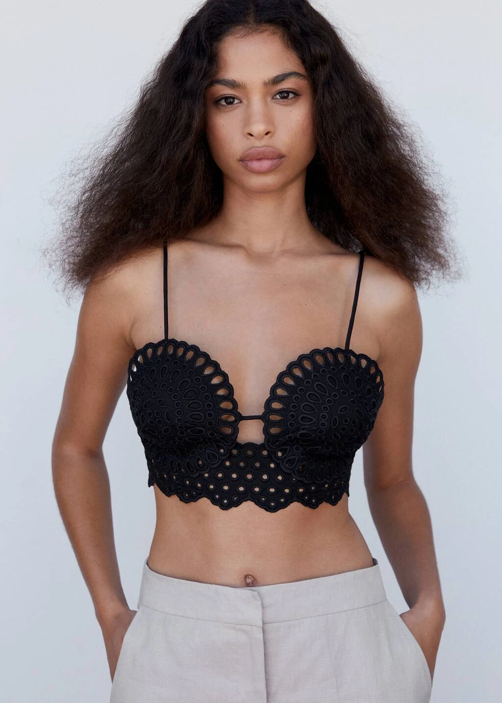 Crop Top Ajouré – Image 9