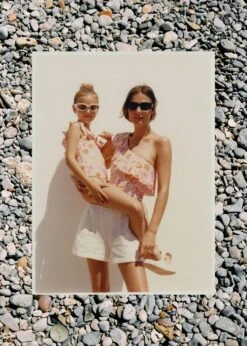 Maillot De Bain Asymétrique Imprimé