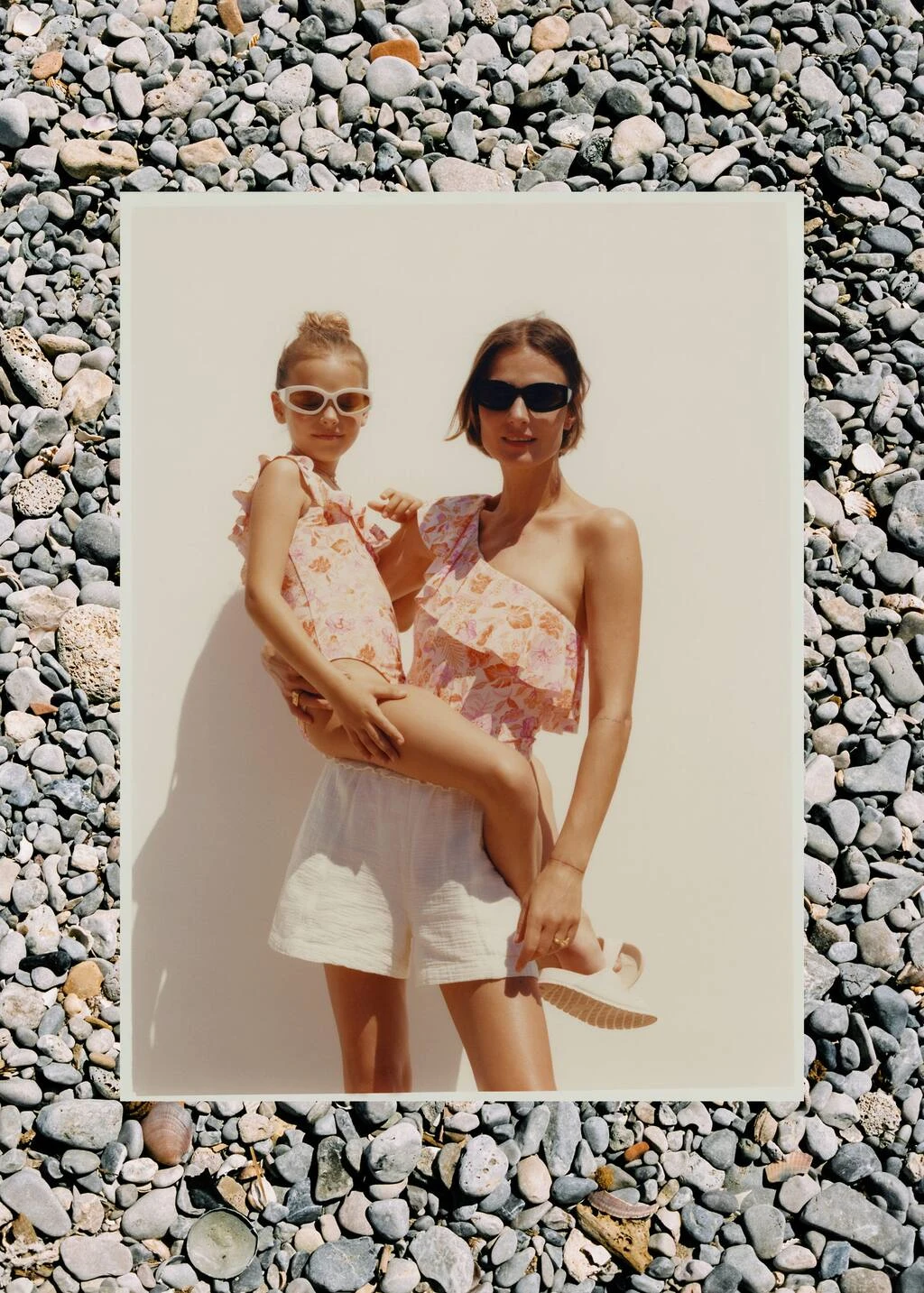 Maillot De Bain Asymétrique Imprimé