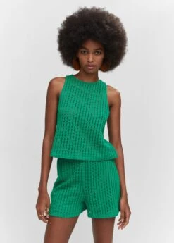 Short Maille Ajourée