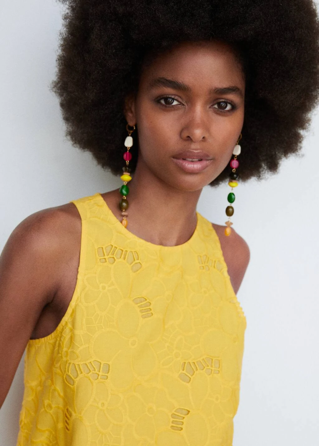 Robe Coton Détails Ajourés – Image 11