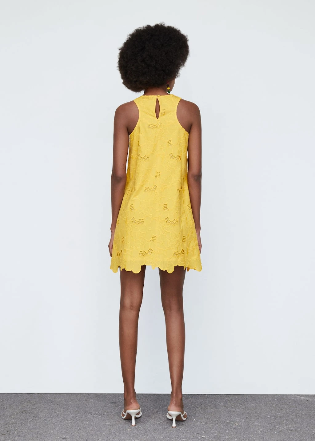 Robe Coton Détails Ajourés – Image 10