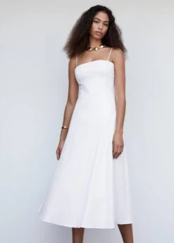 Robe Midi Détail Dos