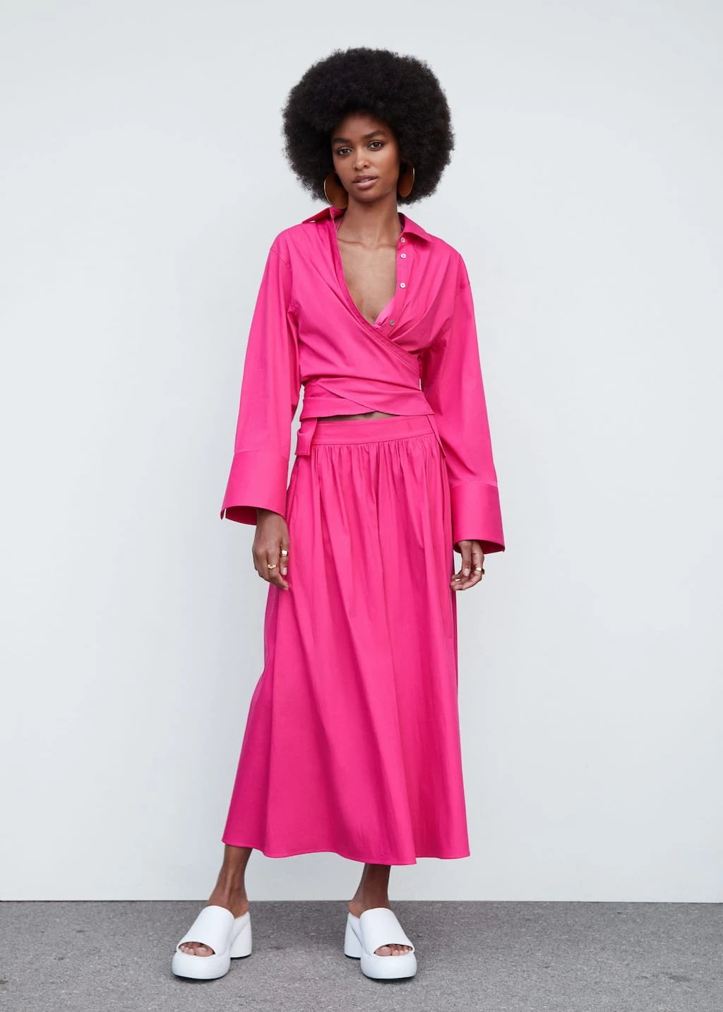 Chemise Croisée Nœud – Image 2