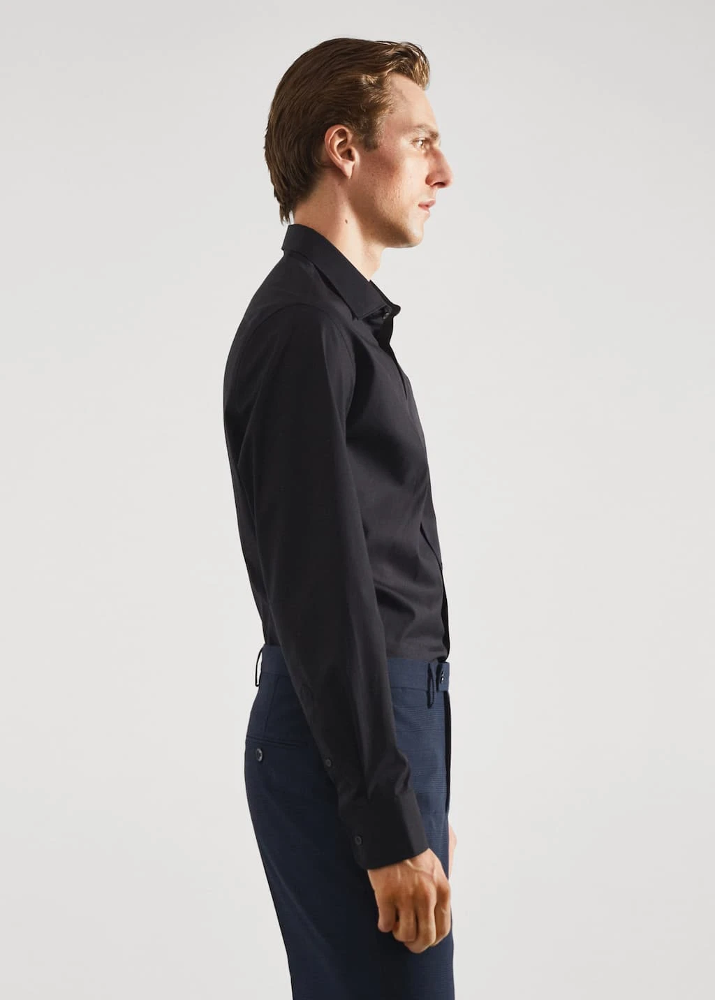 Chemise Costume Slim-fit Popeline Coton â Image 12