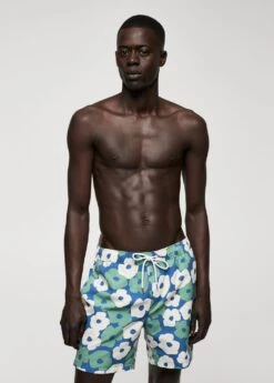 Maillot De Bain Imprimé Fleuri