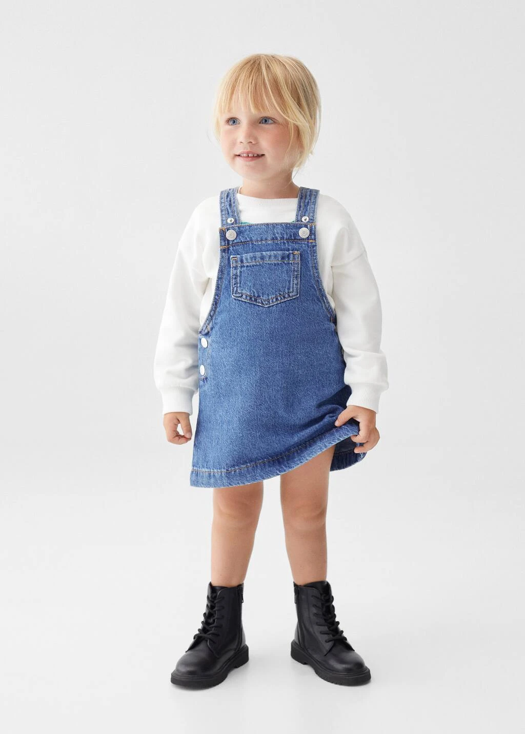 Salopette Courte En Jean â Image 2