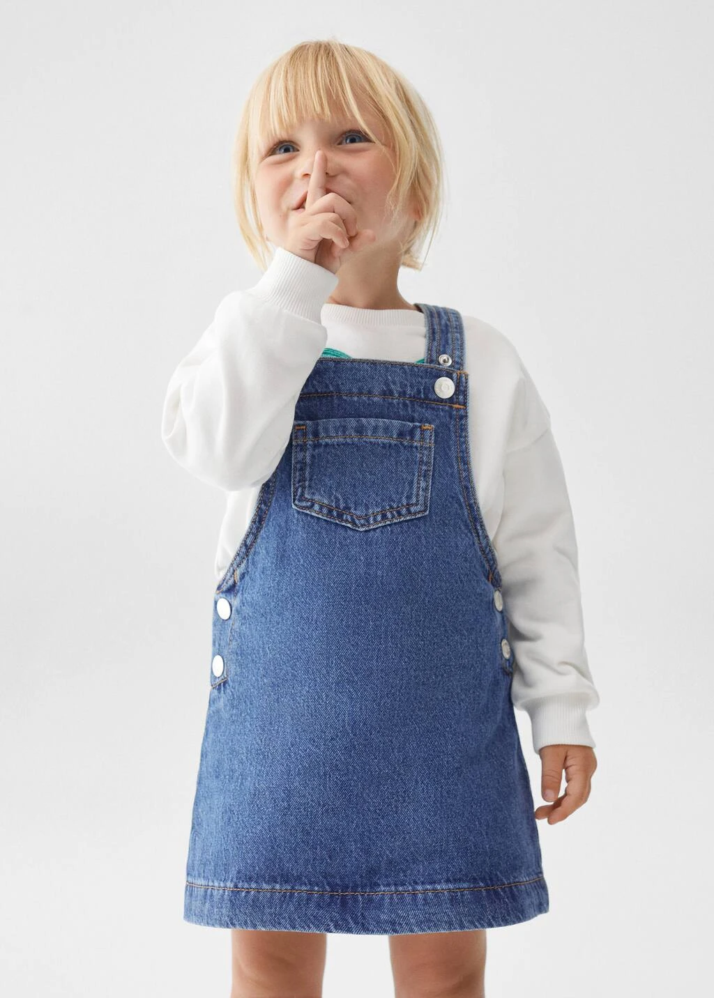 Salopette Courte En Jean