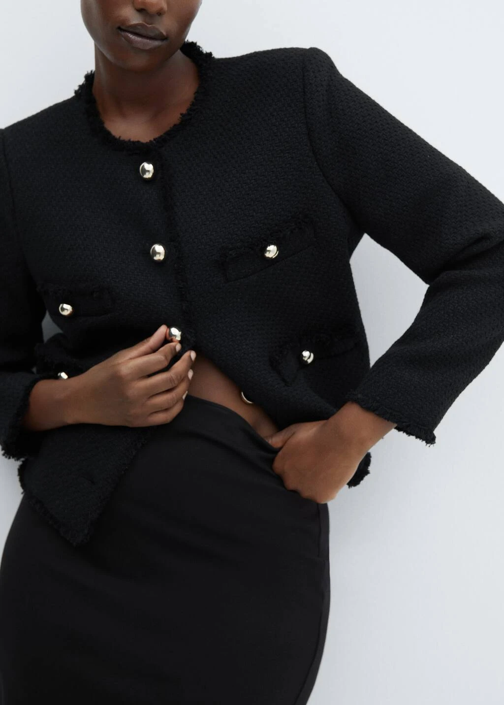 Jupe Crayon Fendue – Image 7