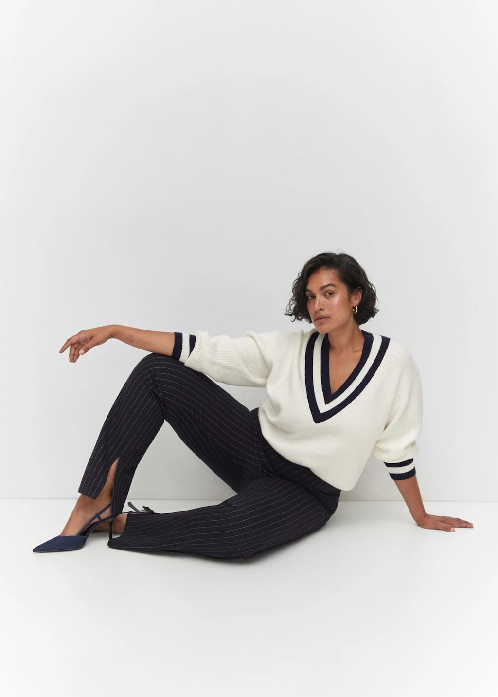 Leggings à Fines Rayures – Image 7