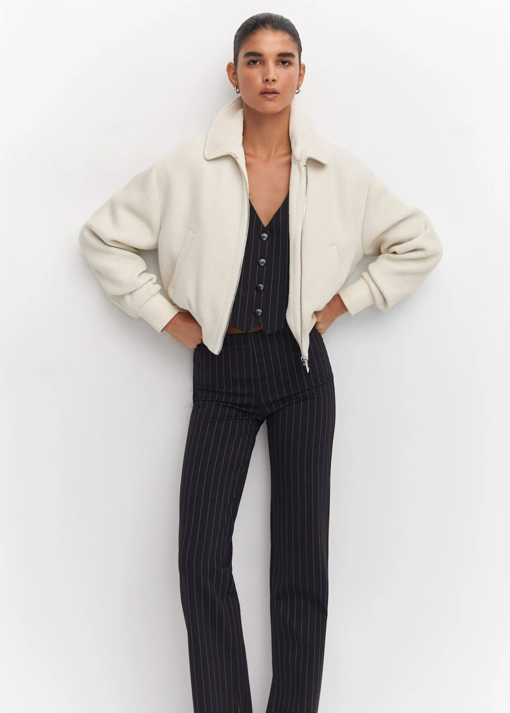 Leggings à Fines Rayures – Image 9