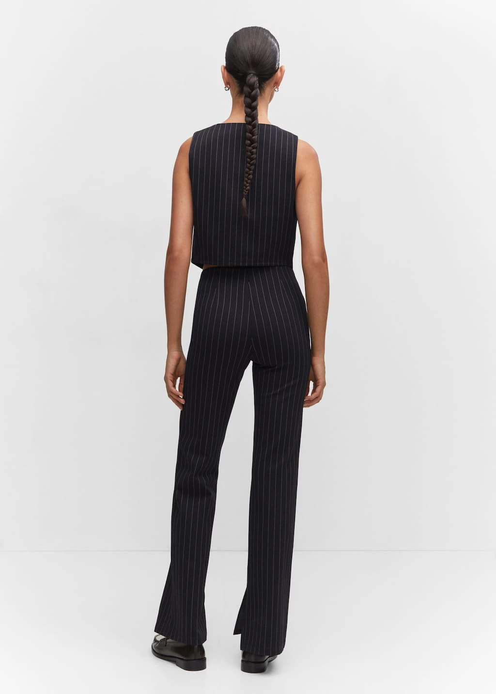 Leggings à Fines Rayures – Image 3