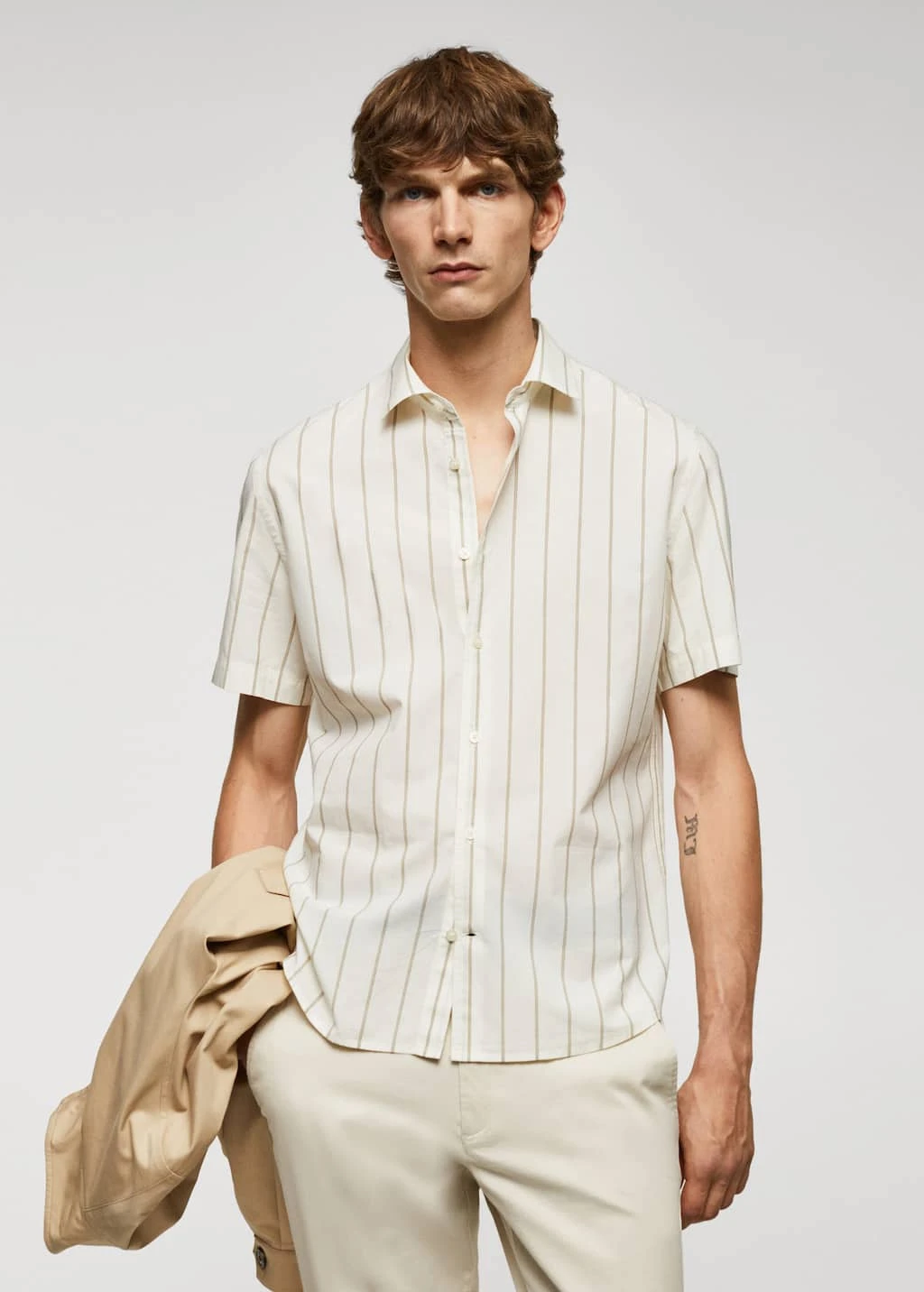 Chemise Coton Léger Rayures