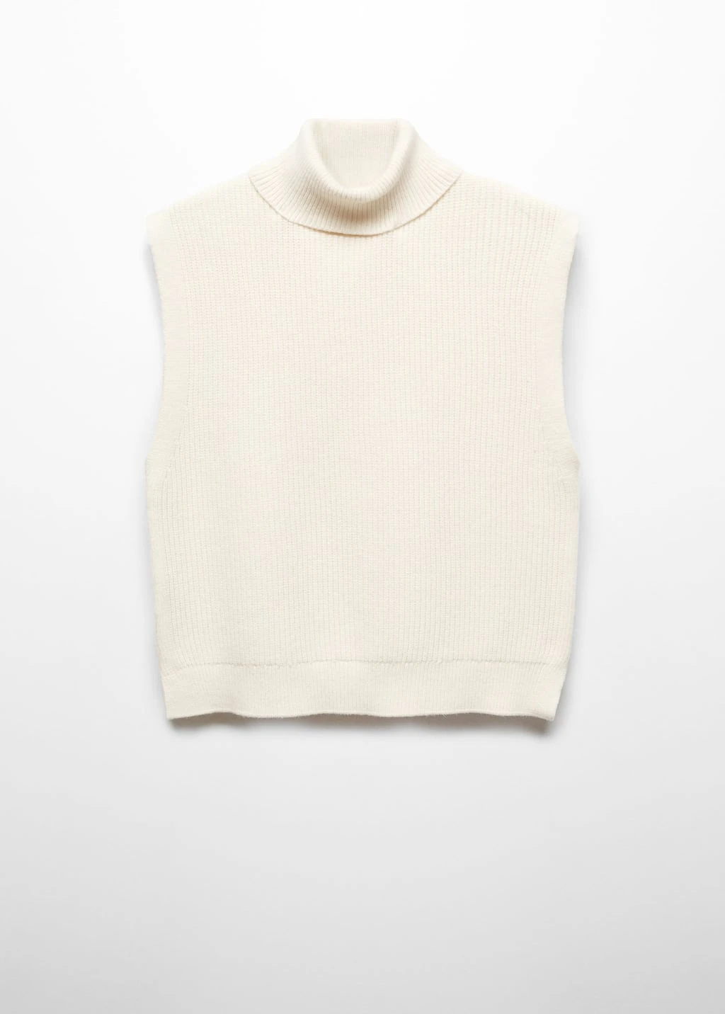 Gilet Maille Côtelée