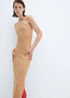 Robe Maille Asymétrique