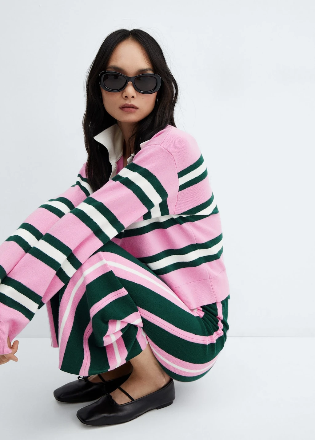 Jupe Maille Rayures – Image 5