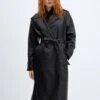 Trench Oversize Similicuir