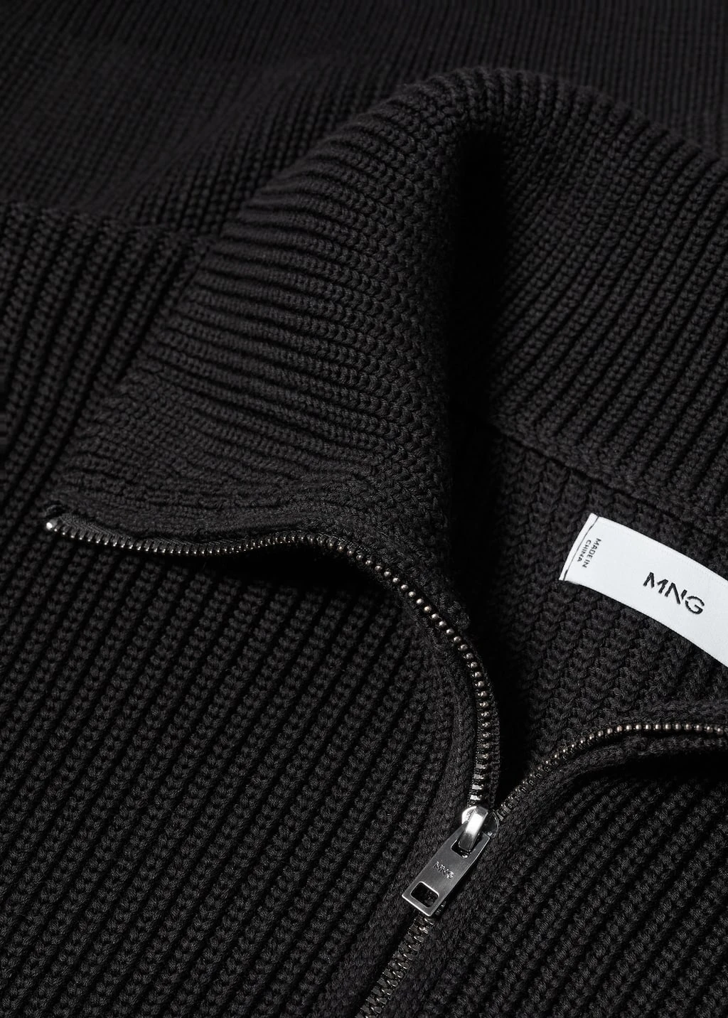 Gilet Col Montant Fermeture Éclair – Image 7