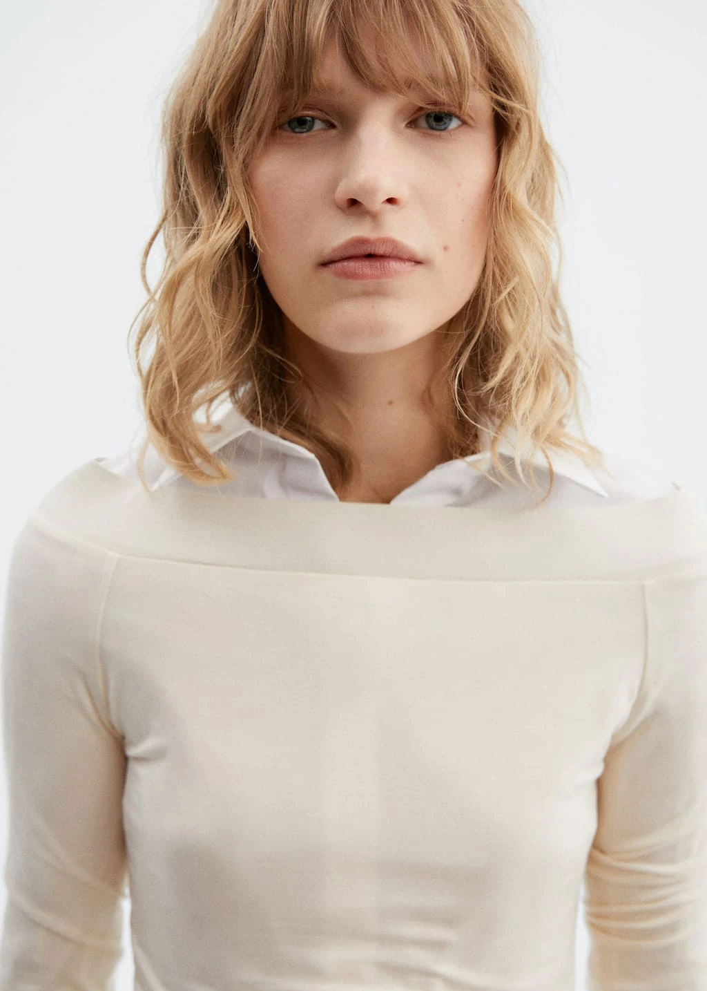 T-shirt AjustĂ© Col Bateau â Image 3