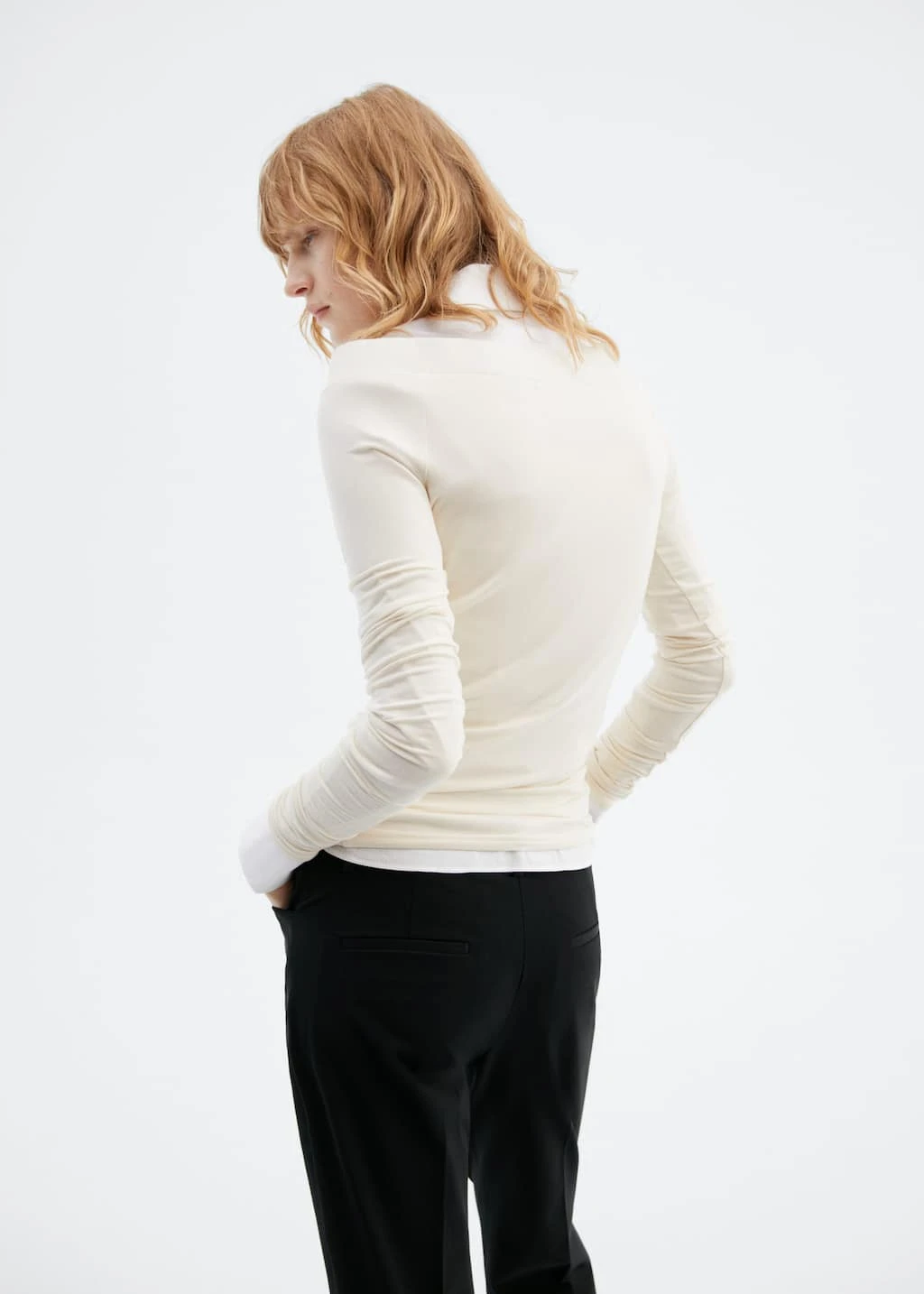 T-shirt AjustĂ© Col Bateau â Image 4