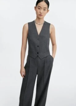 Gilet Costume Structuré