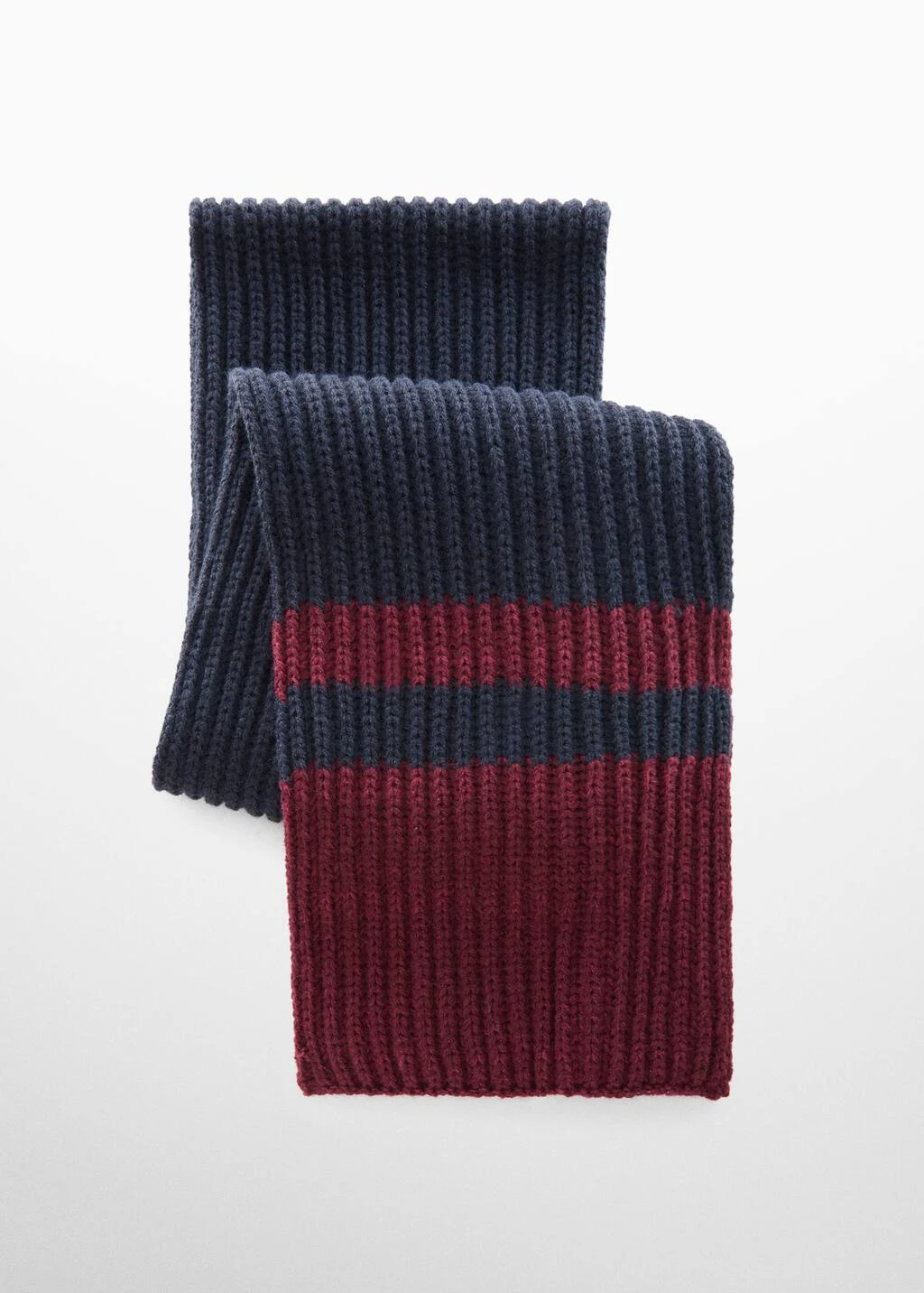 Écharpe Maille Bicolore – Image 2