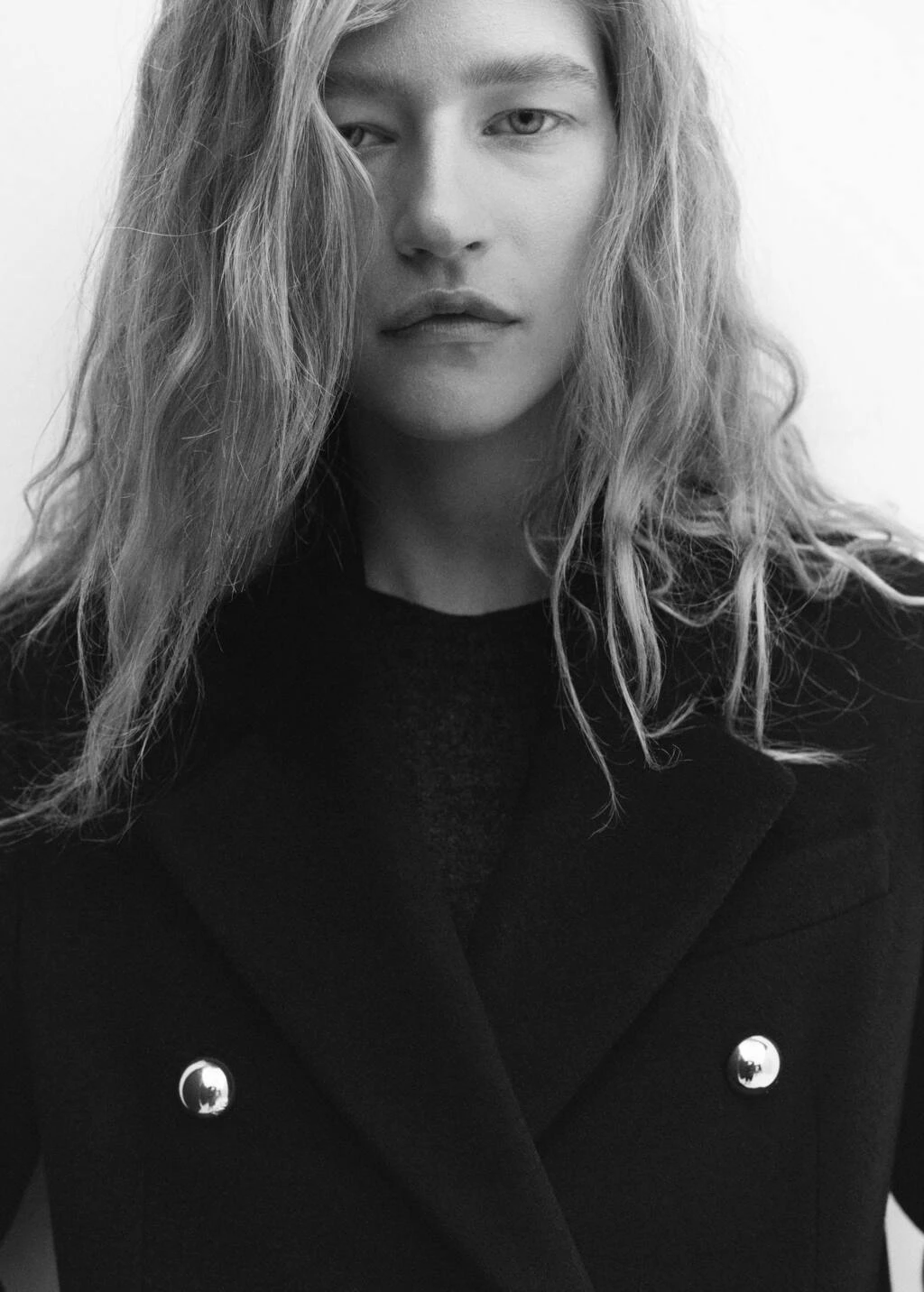 Manteau Laine Croisé Boutons – Image 4