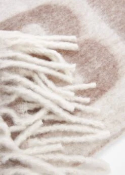 Écharpe Franges Message