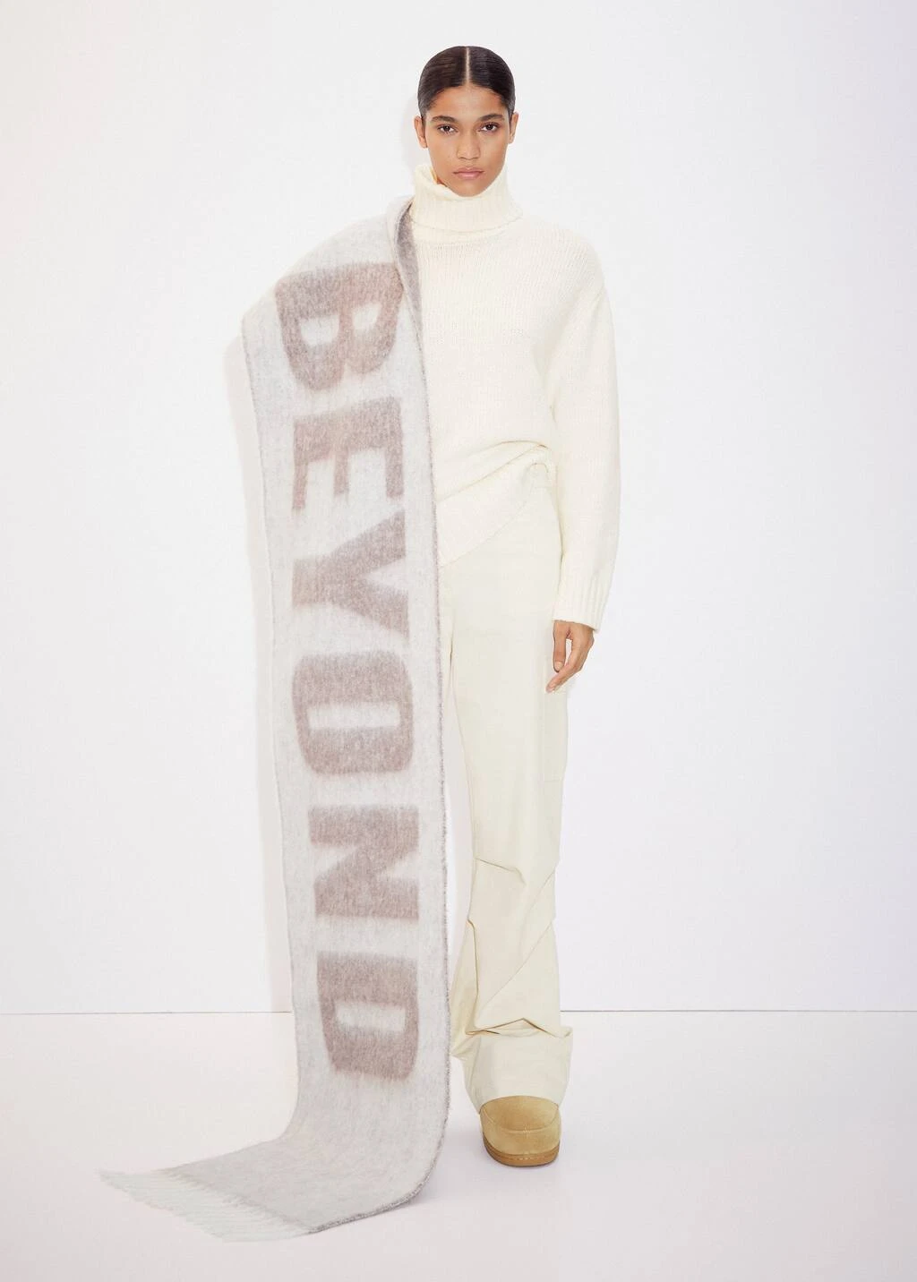 Ăcharpe Franges Message â Image 2