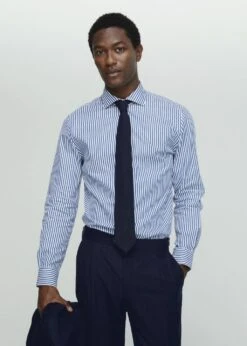 Chemise 100 % Coton Rayures