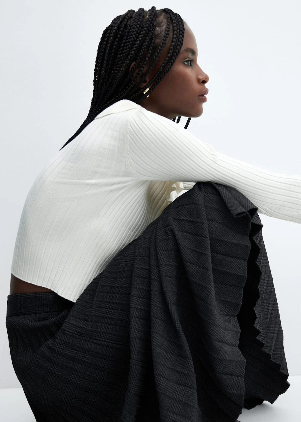 Jupe Plissée à Carreaux – Image 5