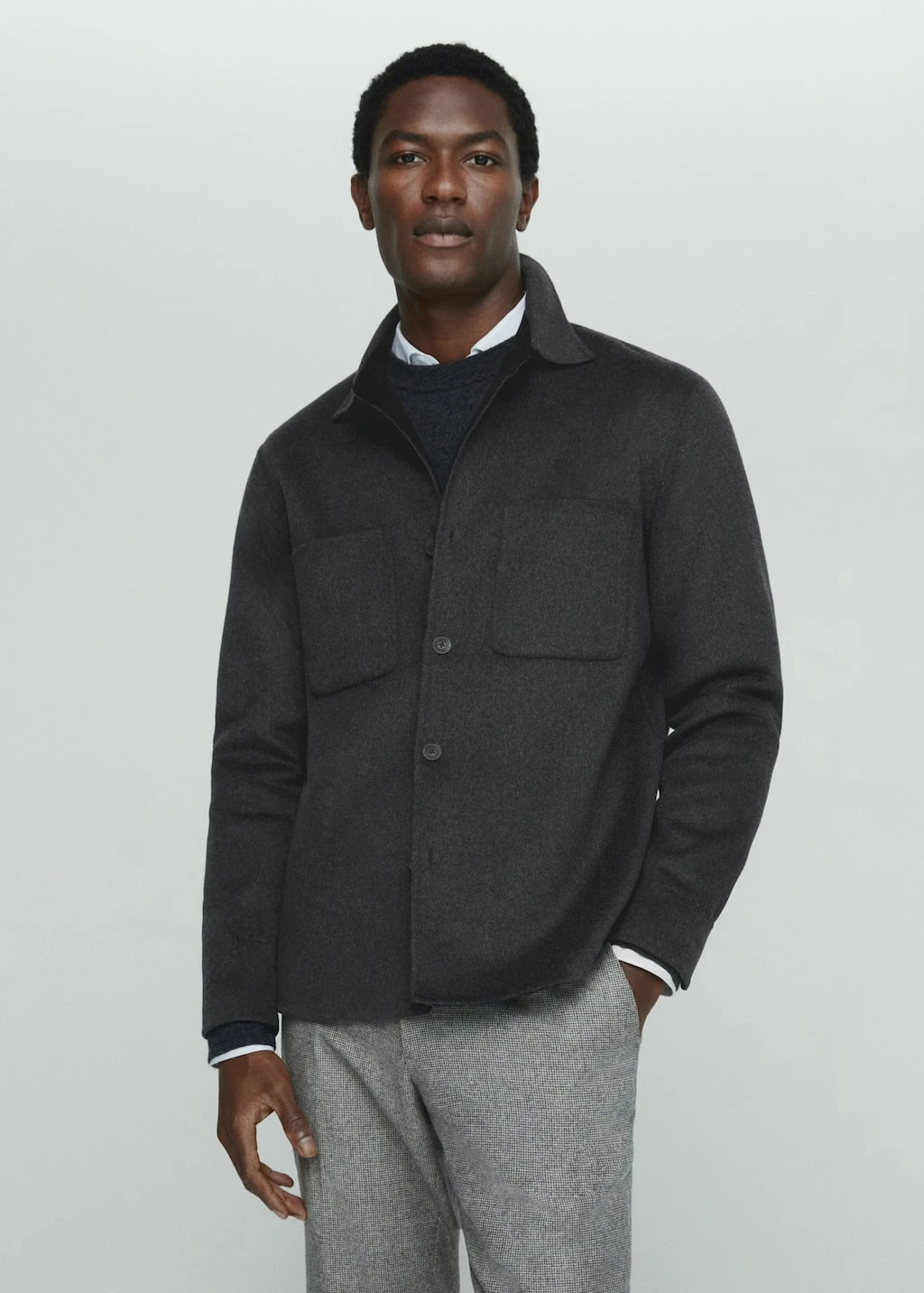 Surchemise Laine Poches